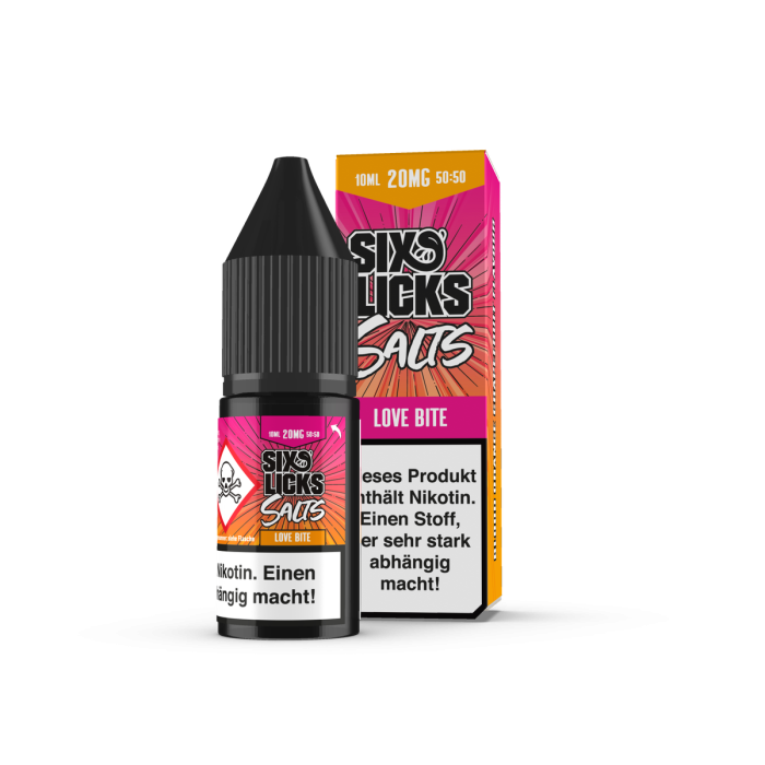 Sixs Licks Salts - Love Bite - 10ml - 20mg/ml